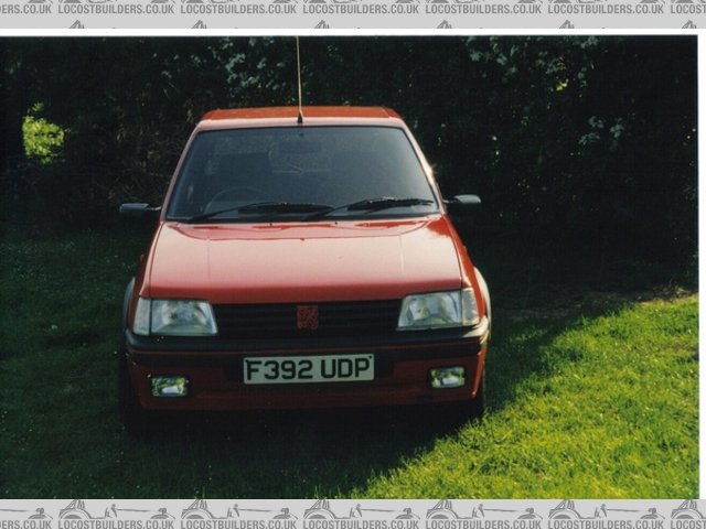 Pug 205 GTI Red 1